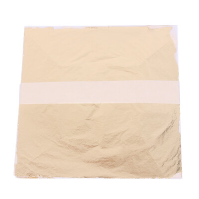 

100pcs Gold Sliver&Copper Leaf Leaves Sheets Foil for Gilding Decor
