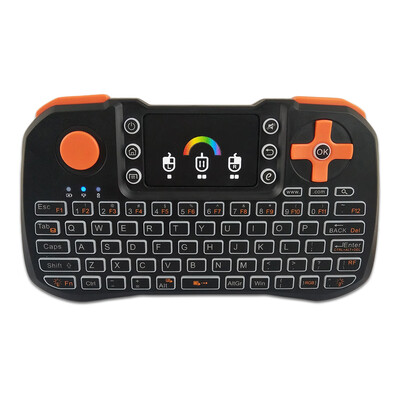 

TZ10 Wireless Mini Keyboard Touchpad with Colorful Backlight Function