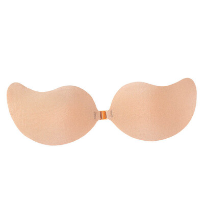 

Seamless Strapless Self-adhesive Gathers Push Up Magic Invisible Breathable Bras