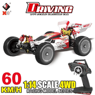 

Wltoys XKS 144001 RC Car 60kmh High Speed 114 24GHz RC Buggy 4WD Racing Off-Road Drift Car RTR