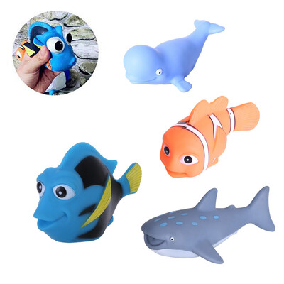 

4 Piece Sinking Dive And Grab Set - Sinking Fish And Net Toy Playset For Kids