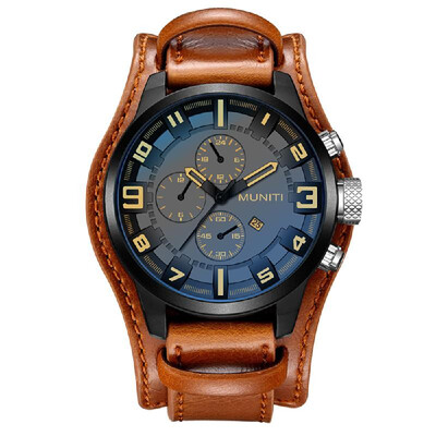 

MUNITI Fashion Sport Men Watch Life Water-resistant Quartz Man Wristwatch Relogio Musculino