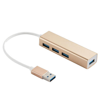

USB30 HUB Adapter Dock 4 Port Multi-USB Splitter Hub High Speed Expander