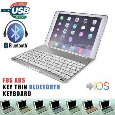 

7 Color Backlit Bluetooth Keyboard Case Cover For iPad 97 " 2017ipad Air