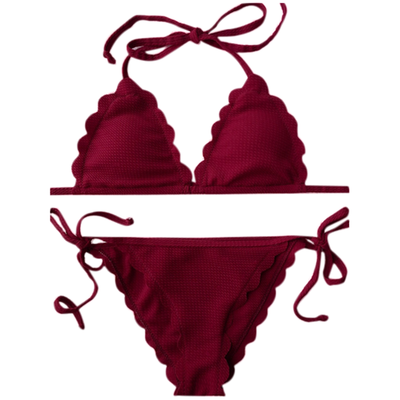 

Roseonmyhand Swimwear Women Bikini Set Bandage Swimsuit Bathing Beachwear