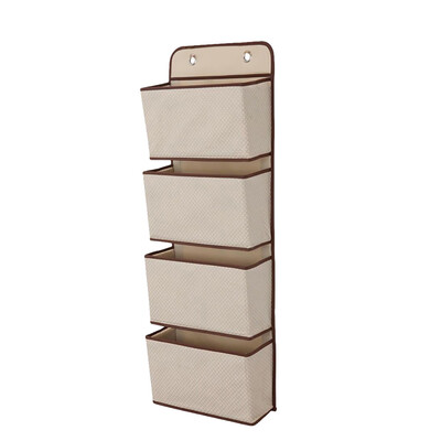 

Toponeto Multiple Pockets Storage Hanging Bag Wall Mounted Door Pouch Room Organizer