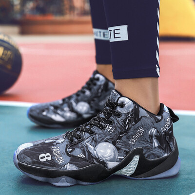 

Couple basketball shoes mens breathable sneakers youth students high-top sneakers men&women shoes