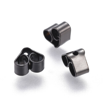 

304 Stainless Steel Ear Nuts Gunmetal 45x6x35mm Hole 08mm