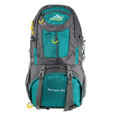 

Men Women 50L Large Capacity Outdoor Sports Mountaineering Backpack Hiking Trekking Travel Bag Knapsack