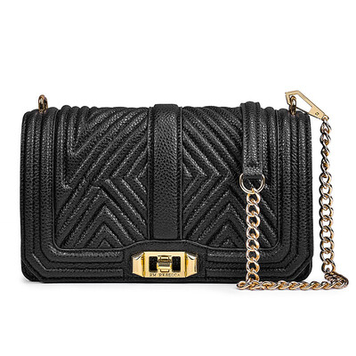 

Rmrebecca European&American fashion womens leather shoulder bag chain cowhide brand womens bag