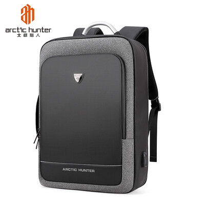 

Large capacity versatile backpack for men on business trip 17-inch computer bag multi-functional fashion schoolbag