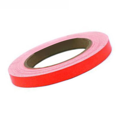 

12mm X 10meter Red Lining Reflective Myvi GT Vinyl Wrap Film Car Sticker Decal