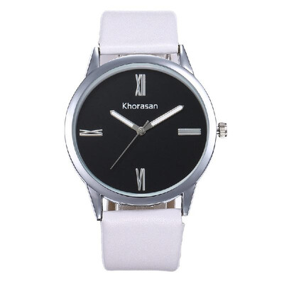 

Women Simple PU Leather Band Watch Simple Casual Alloy Case Quartz Wrist Watch