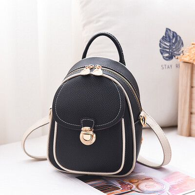 

Female Chao Korean Version Sen is a simple fashion personality fairy bag with one shoulder bag&two shoulders backpack
