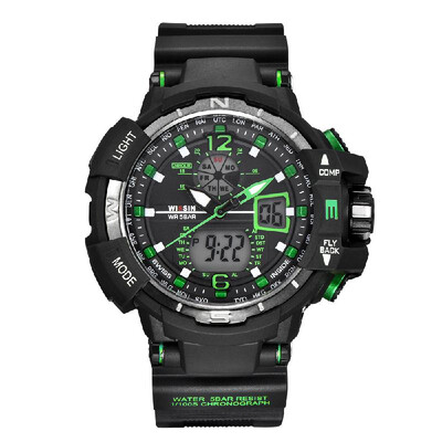 

Wissin Outdoor 5ATM Water-resistant Watch Quartz Watches Men Sport Wristwatches Relogio Musculino Calendar Backlight