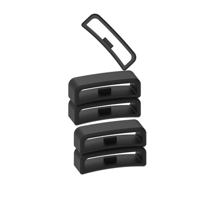 

ECSEM 5-Pack for Garmin vivoactive HR SmartwatchFitbit Surge Superwatch Band Accessories Silicone Holders Fastener Ring