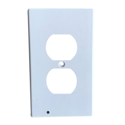 

Plug Cover Night Light Built-in Light Sensor Wall Snap Power Duplex Outlet Wall Plate With LED Night Lights For Bathroom