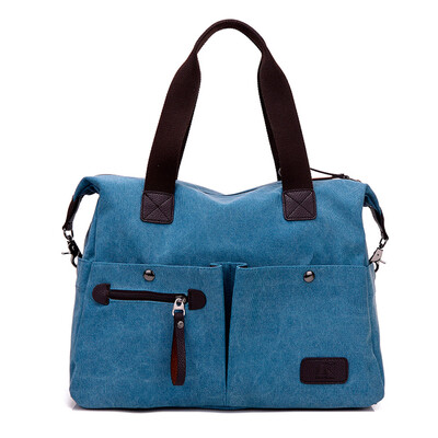 

Tailored Large Capacity Canvas Messenger Bags Single Shoulder Bags Travel Shopping Totes