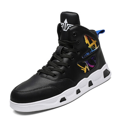 

High-top shoes mens trend sports shoes breathable fashion sho