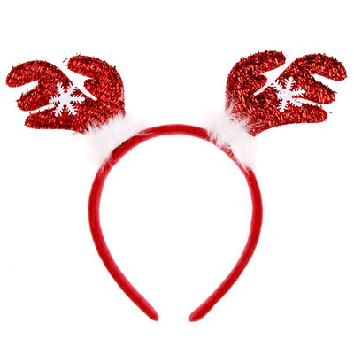 

Women Girls Cute Christmas Headband Lovely Antlers Xmas Hat Headbands Merry Christmas Decaration Ornaments Party Festval Gifts