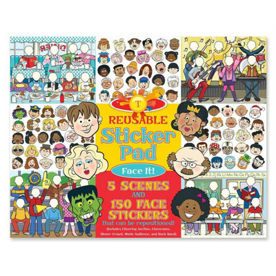 

Kid Scene Electrostatic Sticker Childrens Electrostatic Sticker Book Repeatable Sticker toy gift