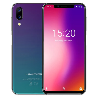

UMIDIGI One Pro 4GB64GB Global Band Dual 4G Dual Back CamerasFace ID & Side Fingerprint IdentificationNetwork 4G Dual SIM
