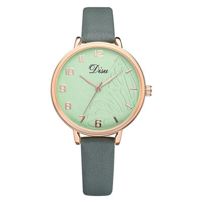 

Business Womens Watches Scale Roman Numerals Ladies Quartz Wristwatch Fashion Leather Strap Minimalism Clock Reloj Mujer