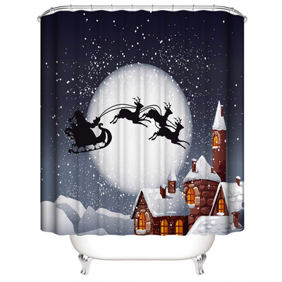 

Tailored Non Slip Toilet Polyester Cover Mat Set Bathroom Shower Curtain