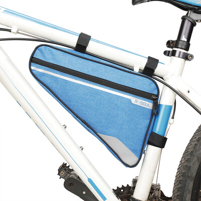 

Waterproof Triangle Bicycle Frame Front Tube Bag Cycle Ride Bike Pouch Holder