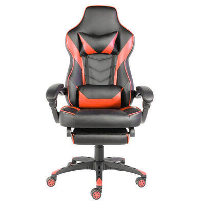 

Racing Gaming ChairC-Type Foldable Nylon Foot Racing Chair with Footrest