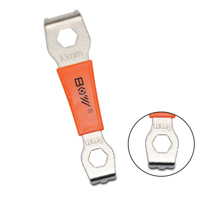 

Bicycle Bike Chainring Fixed Nut Crankset Bolt Peg Spanner Wrench Tool 910mm