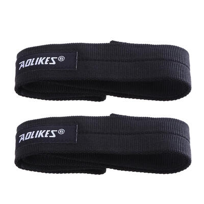 

2pcs Weightlifting Hand Pad Wrist Wrap Straps Gym Support Lifting Grip Belt