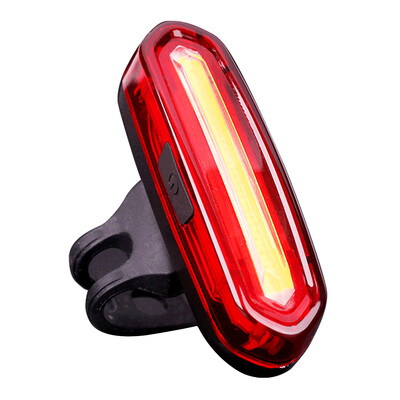 

USB Charging Highlight COB Lamp Beads Waterproof IP67 Cycling Taillight