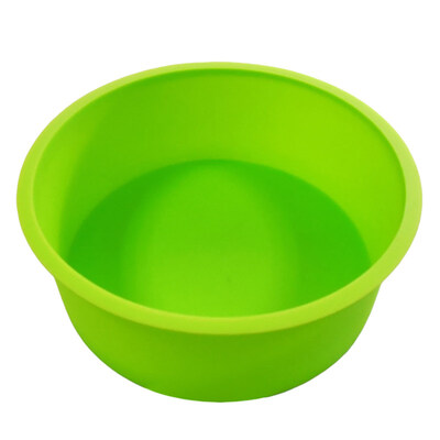 

6inch Silicone Round Pudding Muffin Mousse Mold Cake Pan Non Stick Baking Tray