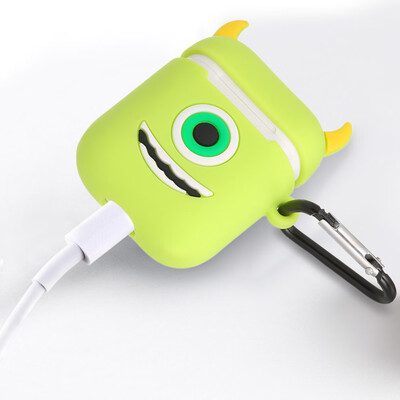 

Silicone Earphone Case For AirPods Wireless Headphones Protective Cover Skin Accessories for Apple Airpods Charging Box