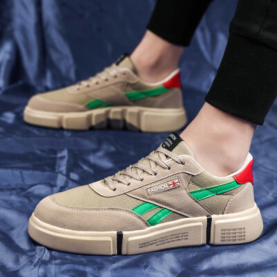 

Mens Shoes Summer Fashion Recreational Canvas Board Shoes