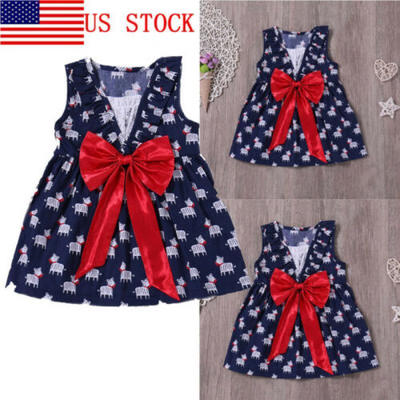 

Toddler Kid Baby Girl Princess Cartoon Zebra Party Tutu Bowknow Dress Clothes US
