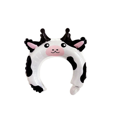 

FUNNYBUNNY 10PCS Small Gift Styling Headdress Aluminum Balloon Bear Bunny Ears Headband Delivery Animal Balloon Valentines Day