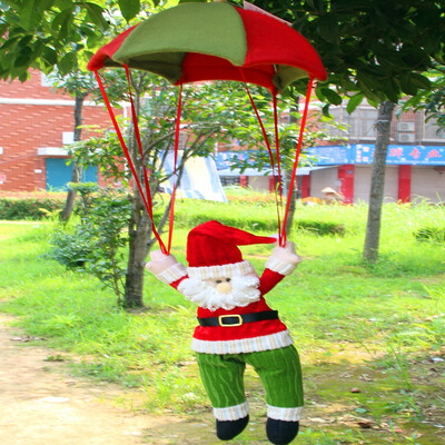 

Christmas Tree Hanging Santa Claus Snowman In Parachute Decoration christmas tree decorations christmas ornaments