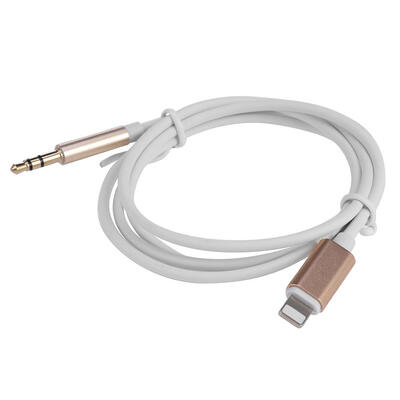 

8Pin to 35mm Male 1m Aux Headphone Jack Audio Cable Cord for iPhone 78X