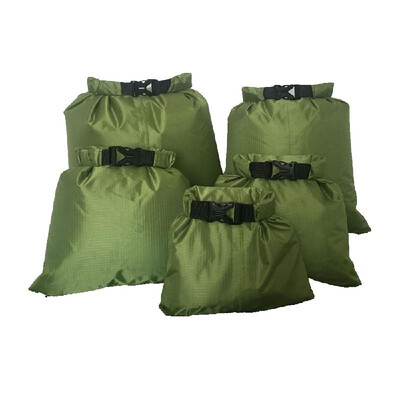 

5 Pcs Waterproof Bag Set Storage Dry Bag Set for Skating Camping Boating Sailing Surfing Fishing