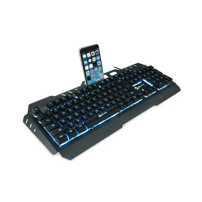 

KLIM Lightning Colorful Film Metal Surface Game Keyboard