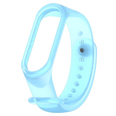 

For Xiaomi Mi Band 4 Bracelet Strap Replacement for Xiaomi Mi Band 4 Transparent Sports Wristband TPU Smart Accessories