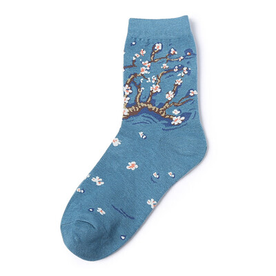 

Men Women Socks Art Painting Skateboard Fashion Art Renaissance Character Painting Cotton Crew Socks