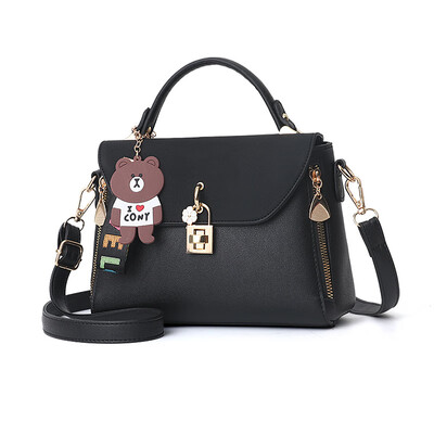 

2019 summer new single shoulder diagonal small bag Korean version of the fresh fashion handbags Messenger small square bag