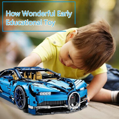

Bugatti Building Blocks Toy 18 Race Sports Car Building Kit Adult Collectible Sports Car Model 3625pcs