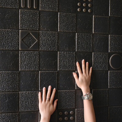 

Gobestart 3D Brick Wall Sticker Self-Adhesive Foam Wallpaper Panels Room Decal