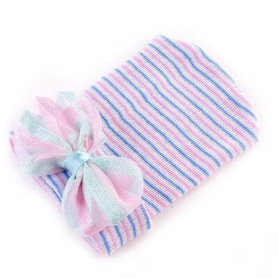

Newborn Baby Infant Girl Comfy Big Flower Bowknot Hospital Cap Beanie Hat Sequin