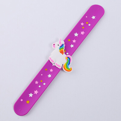 

Unicorn Slap Bracelets Birthday Party Decorations Kids Party Rainbow Unicorn Wrist Decor Party Supplies