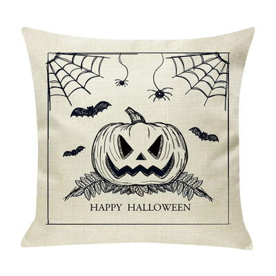 

〖Follure〗Fashion Car Sofa Decor Throw Cushion Cover Nightmare Before Christmas Cartoon Pa